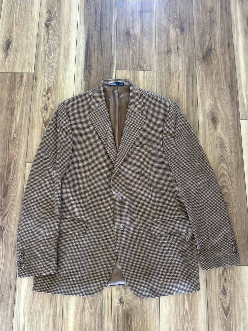 Polo Ralph Lauren Men's vintage houndstooth polo 1 jacket Blazer